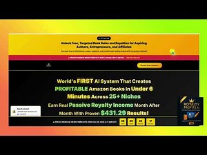 Royalty Profits AI | Ebook Writer AI (Top Amazon KDP Tools)