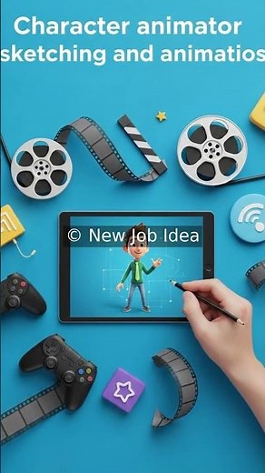 3 Animated Design Jobs You Should Try! #DesignJobs #AnimationCareers