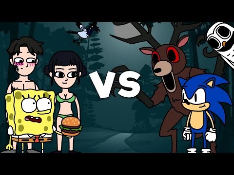 Kpop Demon Hunters and 99 Nights in the Forest Battles | Roblox Animation