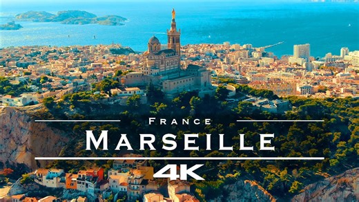 Marseille, France – 4K Drone Footage