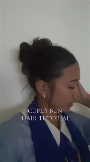 Curly Bun Hair Tutorial for Beautiful Queens