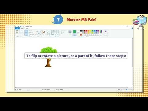 Computer Science -3 | More on MS Paint | Chapter_7_11