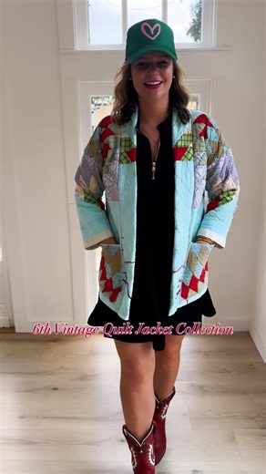 ✨ Behind the Scenes ✨ Step into a world of vintage quilts, each one stitched with history, color, and charm. Getting ready to share my 6th Vintage Quilt Jacket Collection with you has been such a joy—and I can’t wait for you to see every piece! 🧵 Launching Sunday, October 19 at 7 pm CST on Etsy ✨ Thank you to the fabulous @candace for inviting us to your stunning studio. I can’t wait to see the photos of the jackets. Thank you to @jill for working your magic behind the scenes and to @ronkira fo