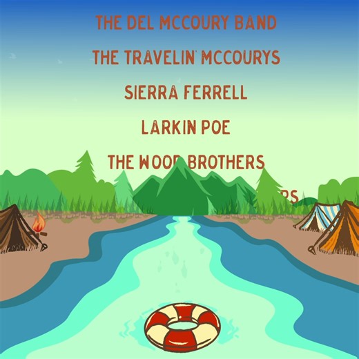 ICYMI: The DelFest 2025 lineup has been released! If you want to make your memorial day weekend special, spend it with Del 🎵 | DelFest