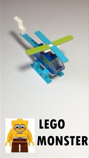 Build a LEGO Helicopter | Easy LEGO Classic Tutorial #short