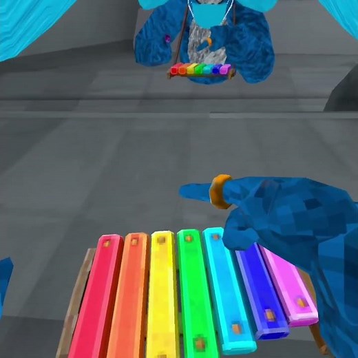 Daisy Bell on xylophone in Gorilla Tag #gorillatag #gorillatagshorts