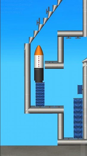 Rocket Launch 🚀 Perfect Space Mission | Spaceflight Simulator #shorts #sfs #gaming