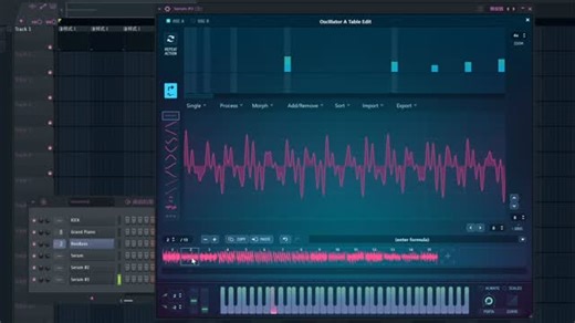 布瑞 | Chords for Wavetable#flstudio #serum | Instagram