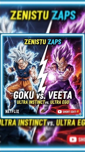 Goku vs Vegeta: Absolute Cinema 🎬🔥 #DragonBall