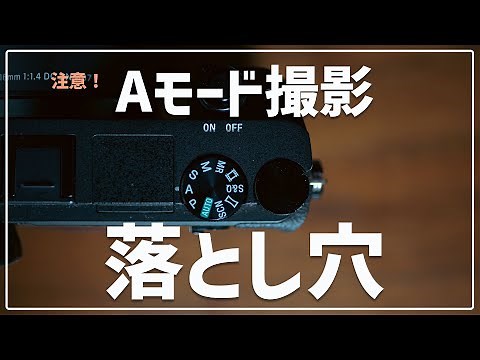 [Beginners welcome] Things to keep in mind when shooting in A mode on your camera