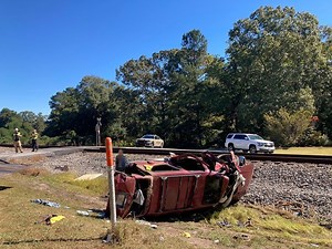 Amtrak Train Crashes Into Car, Person Gets Airlifted