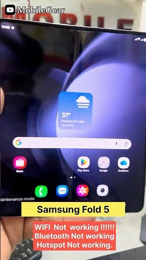 Samsung Galaxy Z Fold 5 Wi-Fi & Bluetooth Not Working? FIXED! #samsung