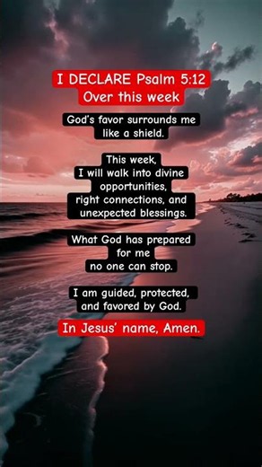 I DECLARE GOD’S FAVOR OVER YOUR LIFE | A Powerful Prayer for Divine Favor & Blessings.