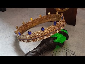 descendants 3 audrey crown and septer (maleficent staff) diy