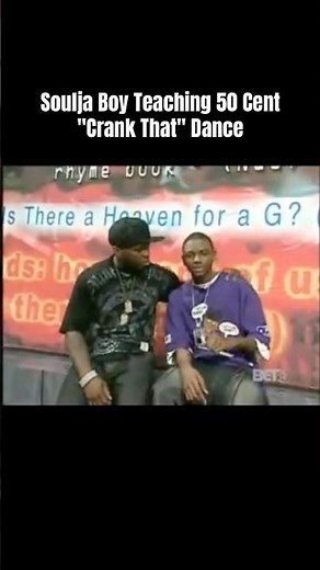 Soulja Boy teaching 50 Cent "Crank That" dance (2007)