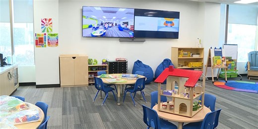 Rock Valley College showcases HyFlex class lab