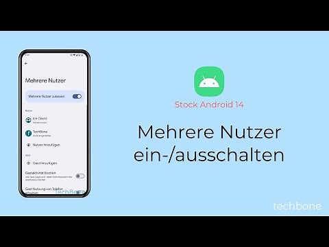 Mehrere Nutzer einschalten oder ausschalten [Android 14]