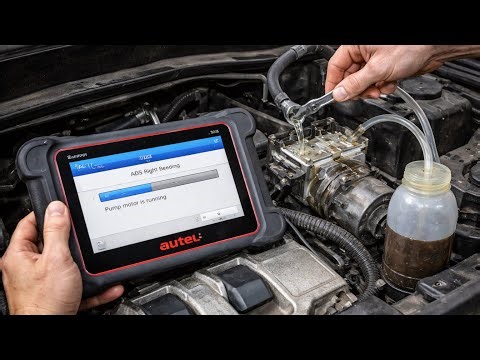 How to Bleed ABS Pump on Honda Pilot 2009 | Autel 808 Step-by-Step (Part 2)