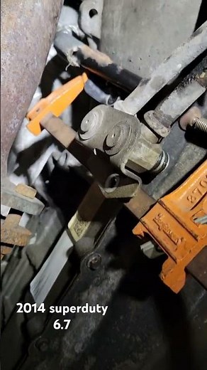 dipstick hack! transmission dipstick tube install made easy!Ford superduty f250 6.7 diesel and more!