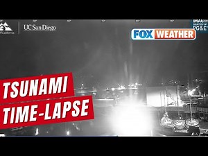 Watch: Time-Lapse Video Shows Tsunami Impacting California Coast