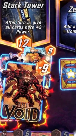 The Sentry 🦸⚫️ Animation - Marvel Snap (VFX + SFX) #shorts