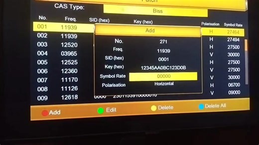 4K views · 72 reactions | How to Add biss key AF sports HD on Yahsat52e How to watch under19 world cup 2026 TP 11938 H 27500 Biss key 12345AA0BC123D0B #afsports #sports #yahsat52e #cricket Part 8 | AJ satelite | Facebook