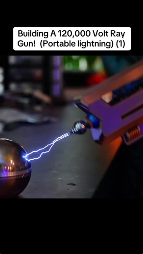 Building A 120,000 Volt Ray Gun! (Portable lightning) (1)