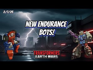 New Transformers: Earth Wars Endurance Bots-Quake and Gears!
