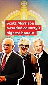Scott Morrison has been appointed a Companion of the Order of Australia — the highest honour — for his leadership during the COVID-19 pandemic and his key role in the AUKUS nuclear submarine deal with the UK and the US. Morrison, who was prime minister between 2018 and 2022 — a period in which he said: "We were hit with pretty much every crisis you can imagine." The achievements and service of 830 remarkable Australians have been recognised in the 2025 King's Birthday Honours List. Read more: ht