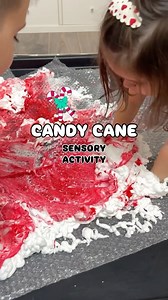63K views · 1.3K reactions |  CANDY CANE sensory play! This one is...