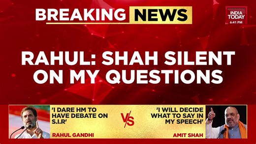 1.6K views · 14 reactions | Shah's infiltrator attack prompts Oppn walkout. Gandhis slam Shah over vote chori #SuperSix #ParliamentSession #WinterSession #RahulGandhi | Akshita Nandagopal | India Today | Facebook