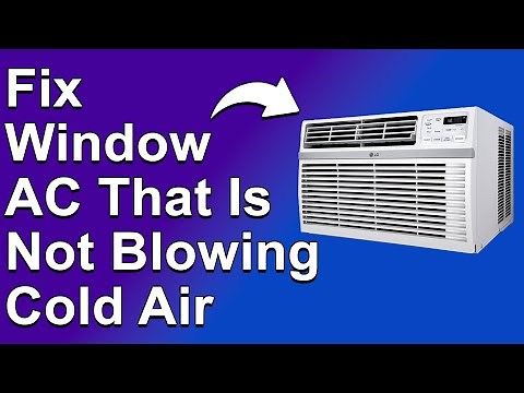 How To Fix Window AC That Is Not Blowing Cold Air (Why Is My Window AC Running But Not Cooling?)