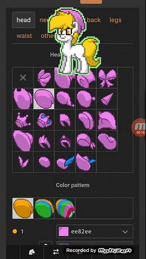 How to make a hat with two pompoms in Pony Town?