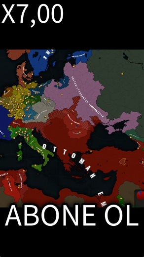 Osmanlı vs Avusturya Arşidüklüğü ve Alman Devletleri / Age of History 2 #shorts