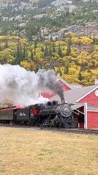 White Pass No. 73 Blasts Through Bennett Station 🇨🇦