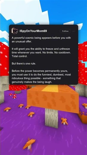 ⏱️ You Get Time Control - If You're Funny Enough