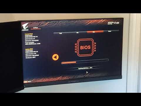 Updating Gigabyte B550i Pro AX to Latest Bios