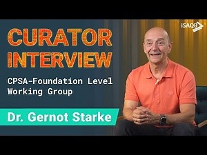 CPSA-Foundation Level Explained | Interview with Dr. Gernot Starke
