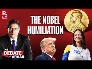 Debate With Arnab LIVE: Trump's Nobel Peace Prize Dream Crashes In Humiliation