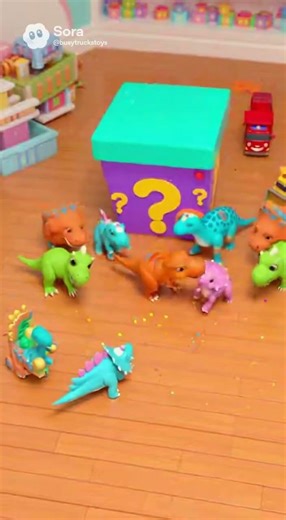 🦖 Mystery Box Explosion! Unboxing New Dinosaur Toys! #foryou #animaltoys #shorts #fyp #dinosaur