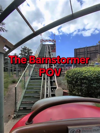 Barnstormer POV #disney #disneyworld #magickingdom #pov #fyp
