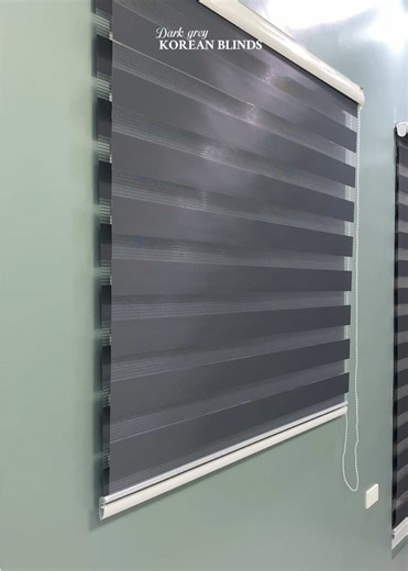 Korean blinds talaga lagi namin binibili instead of curtains #koreanblinds #windowblinds #darkgray #housemusthaves #window