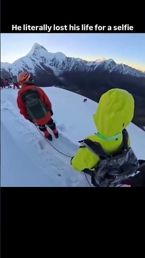 The Selfie That Cost Him His Life 😱📸 #mystery #scary #viral #news #rip #terrifyingtales #trending