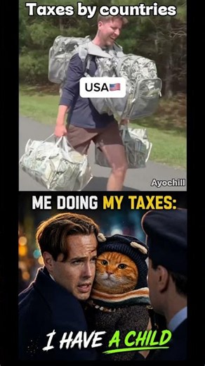 IRS: Do You Have Any Dependents? Me: I HAVE A CHILD 😂🐱 #shorts #viral