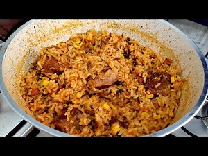 ARROZ COM PERNIL DE PORCO TUDO FEITO EM UMA SÓ PANELA