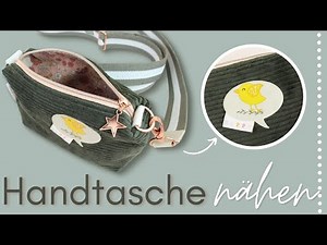 🧵Handtasche nähen mit coolen Details // dafür man muss kein Profi sein // Handmadebyanni