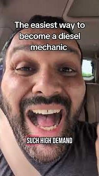 The easiest way to become a diesel mechanic