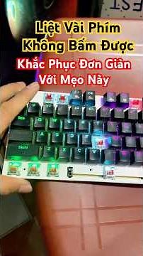 Broken Keys Cannot Be Pressed - Simple Way to Fix Dareu Keyboard Not Working #ek87