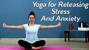 2.5K views · 25 reactions | While stress level happens to increase day by day, watch this video and learn to deal with stress and anxiety with the help of AJ as she teaches you, few simple yoga poses to relax only on #MindBodySoul. | Mind Body Soul | Facebook
