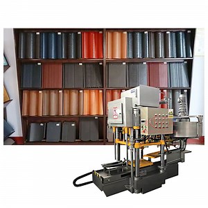 [Hot Item] Roofing Tile Making Double Roman Tile Sheet Making Machines with After-Sales Service